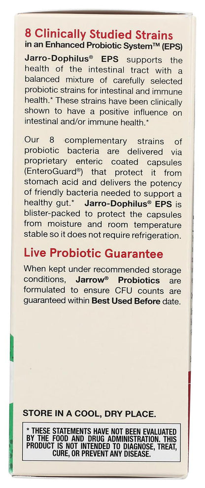 Jarro-Dophilus EPS Probioticos, 60 Caps – Jarrow Formulas-Wellu