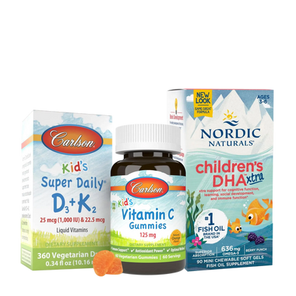 Kit Salud Infantil – Carlson Labs & Nordic Naturals-Wellu