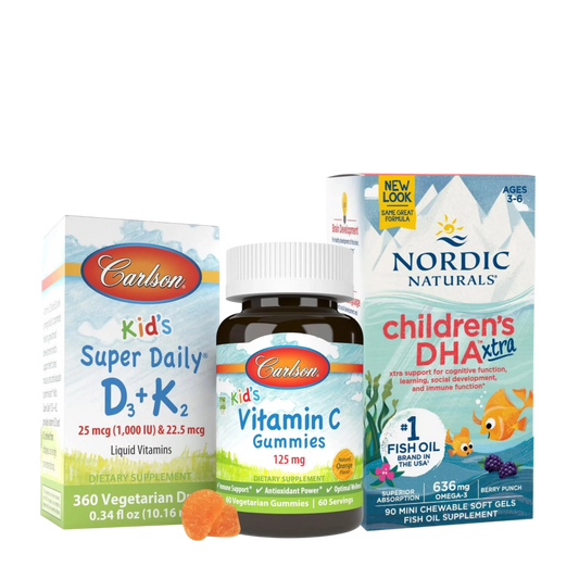 Kit Salud Infantil – Carlson Labs & Nordic Naturals-Wellu