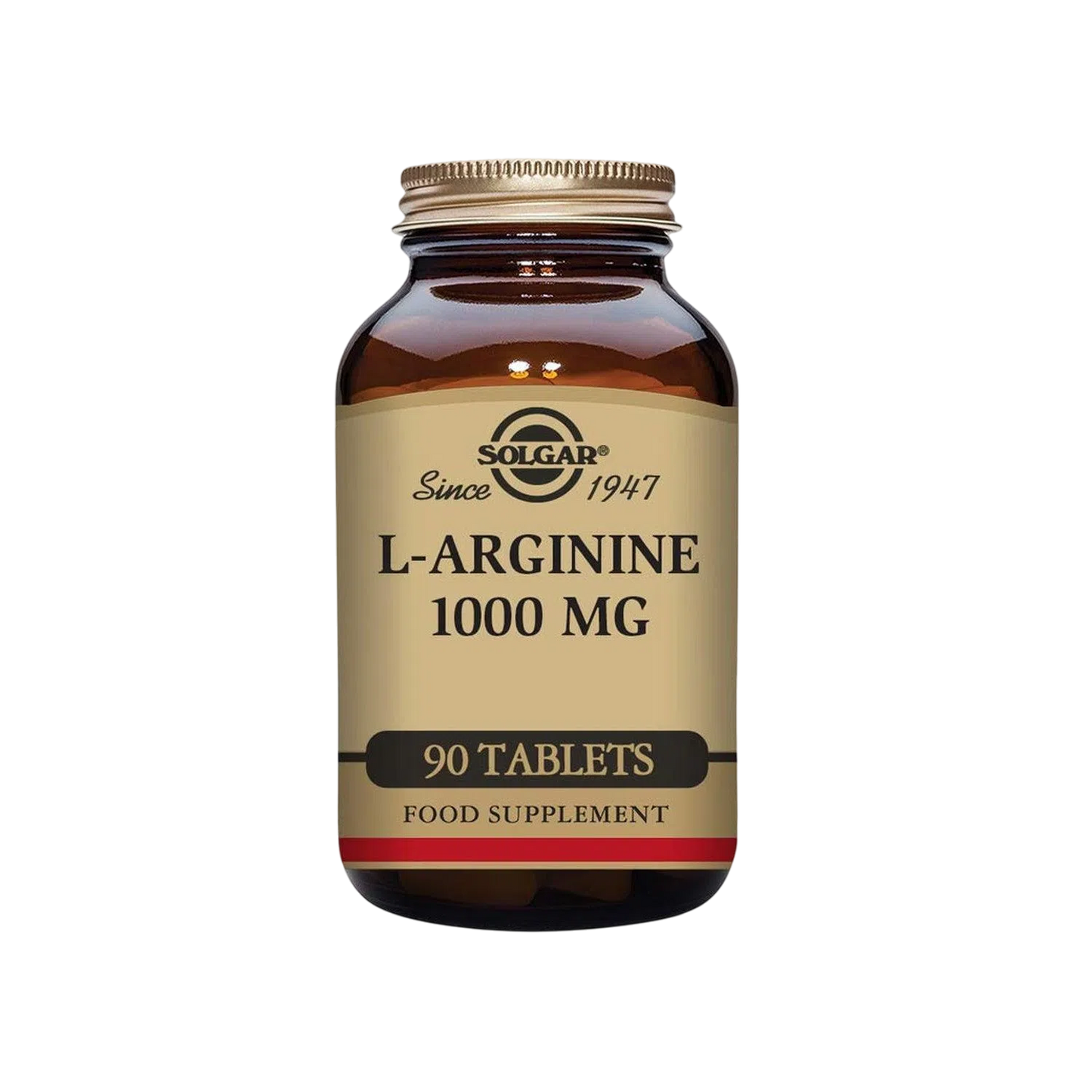 L-Arginine 1000mg, 90 Tabletas – Solgar-Wellu