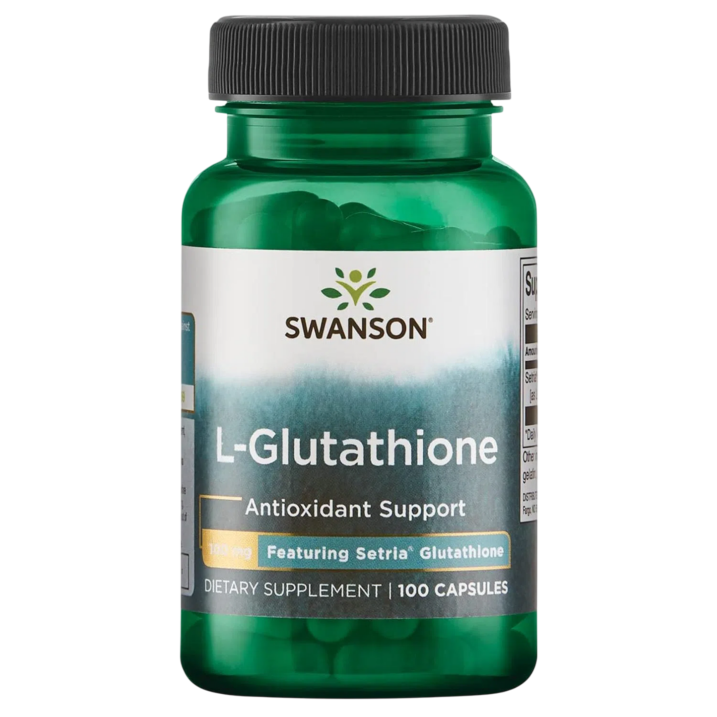 L-Glutatión Reducido (Antioxidante), 100Caps – Swanson-Wellu