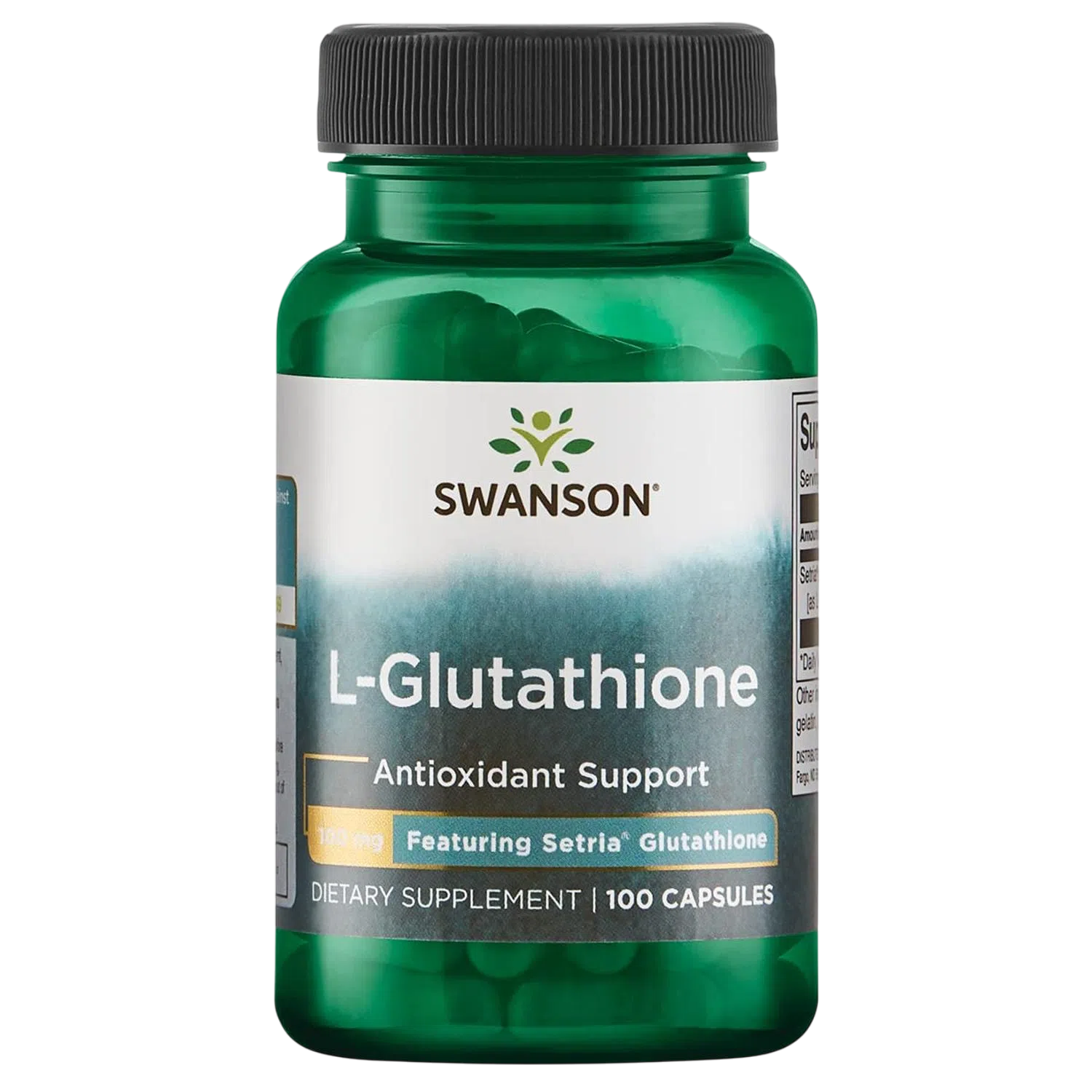 L-Glutatión Reducido (Antioxidante), 100Caps – Swanson-Wellu