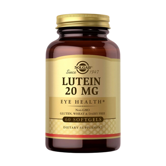 Lutein 20mg (Salud Ocular), 60 Capsulas – Solgar-Wellu