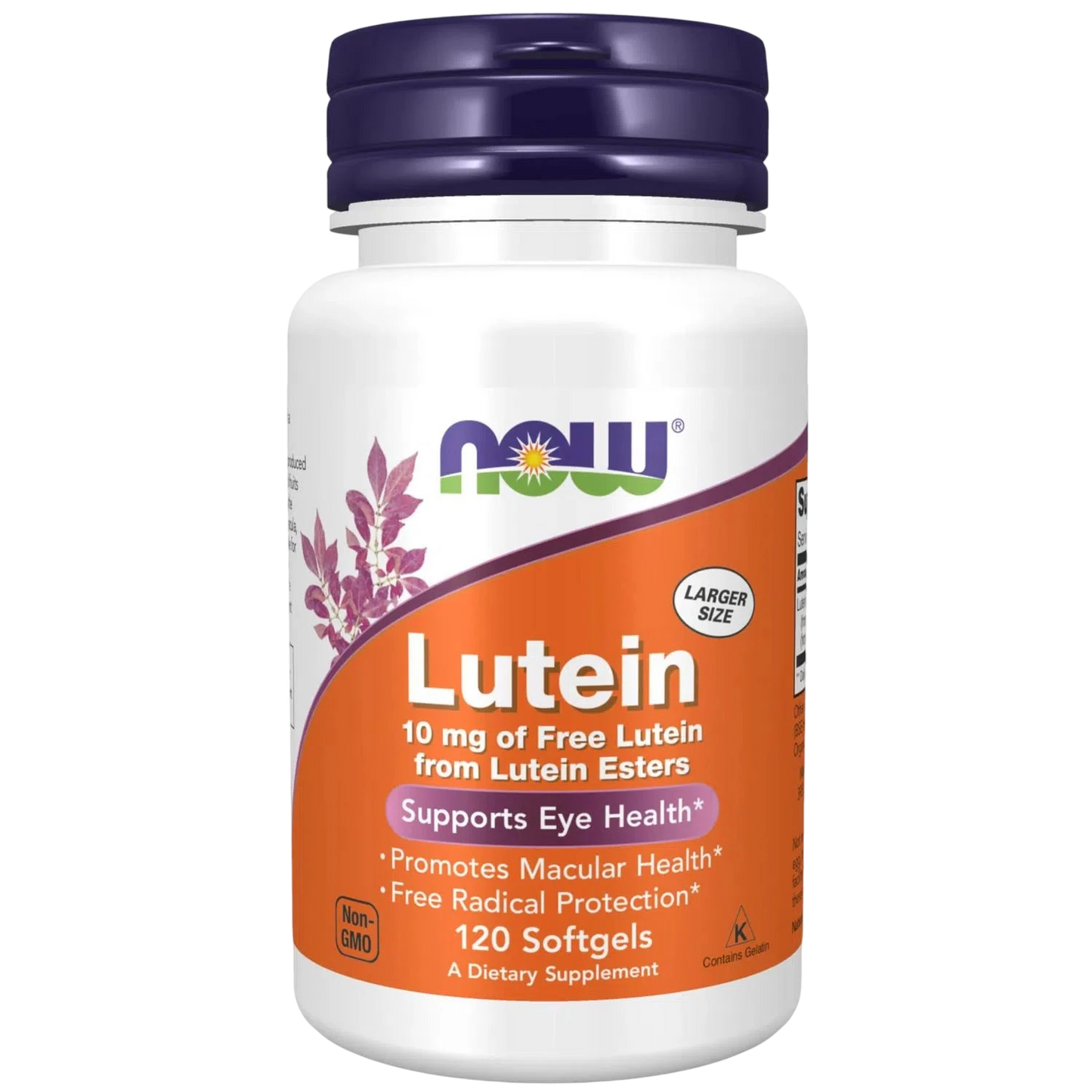 Luteína de 10 mg, 120 Softgels – NOW Foods-Wellu