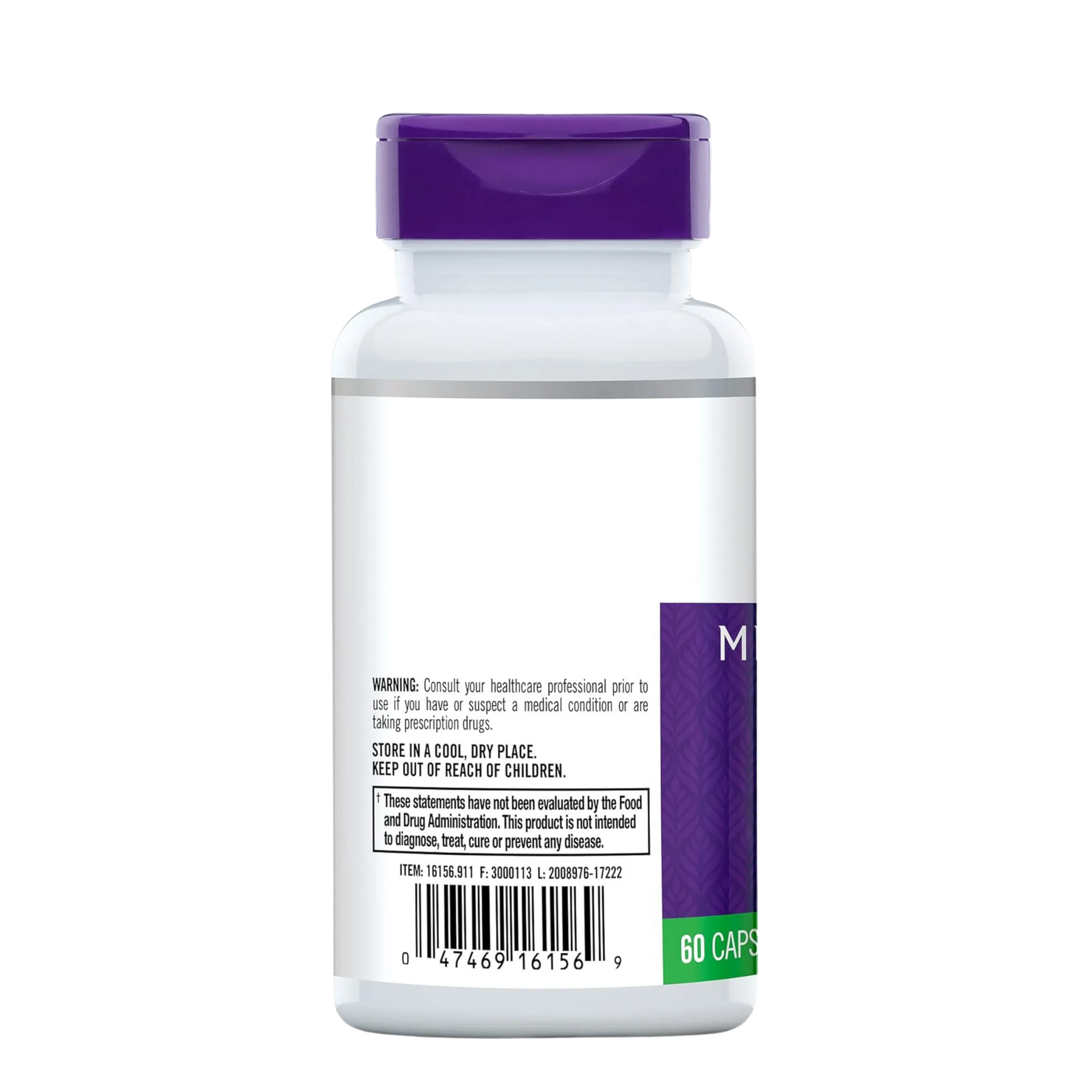 Maca 500mg, 60 cápsulas – Natrol-Wellu