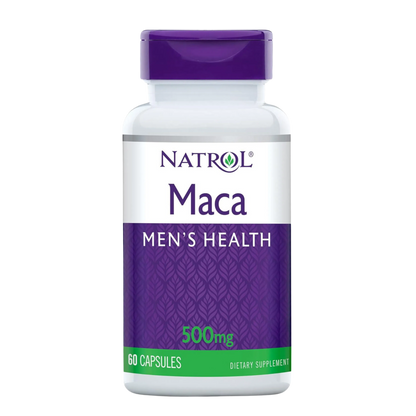 Maca 500mg, 60 cápsulas – Natrol-Wellu