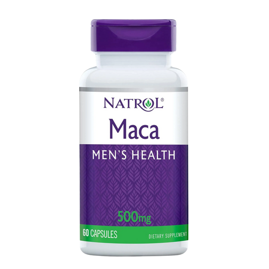 Maca 500mg, 60 cápsulas – Natrol-Wellu