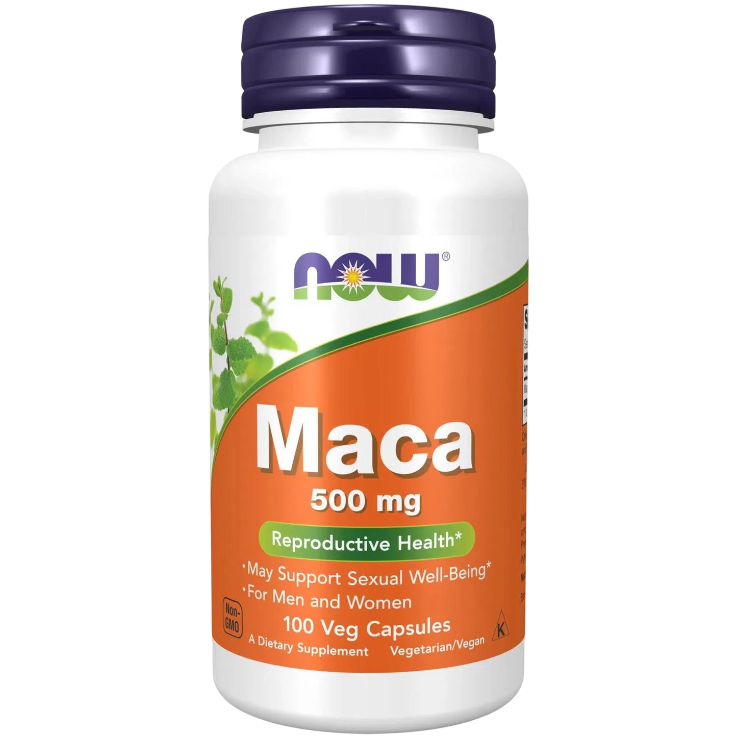 Maca de 500 mg, 100 Cápsulas Veg – NOW Foods-Wellu