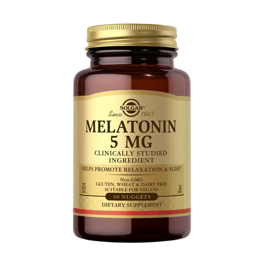 Melatonin 5mg, 60 Nuggets – Solgar-Wellu