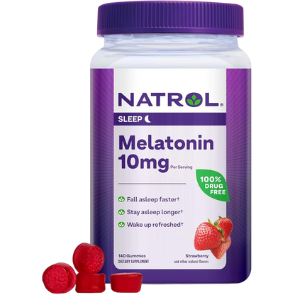 Melatonina 10mg, 140 gomitas – Natrol