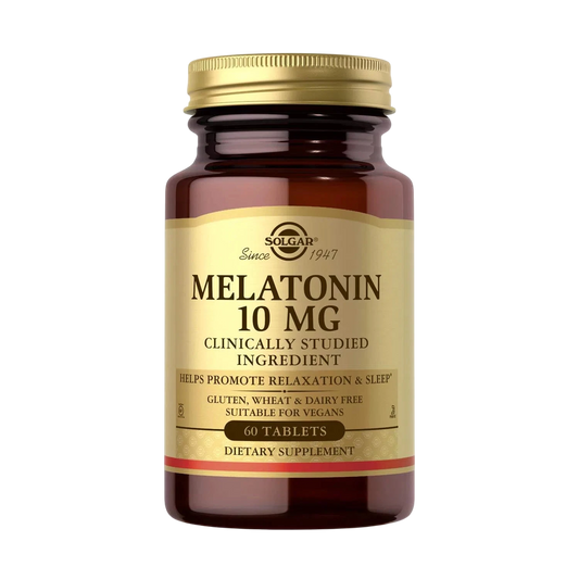 Melatonina 10mg, 60 Tabletas – Solgar-Wellu