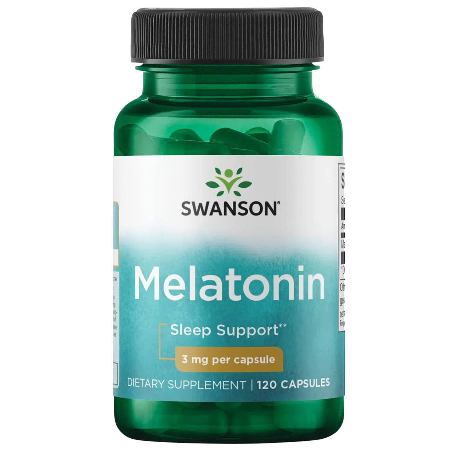 Melatonina 3mg, 120 Cápsulas – Swanson-Wellu