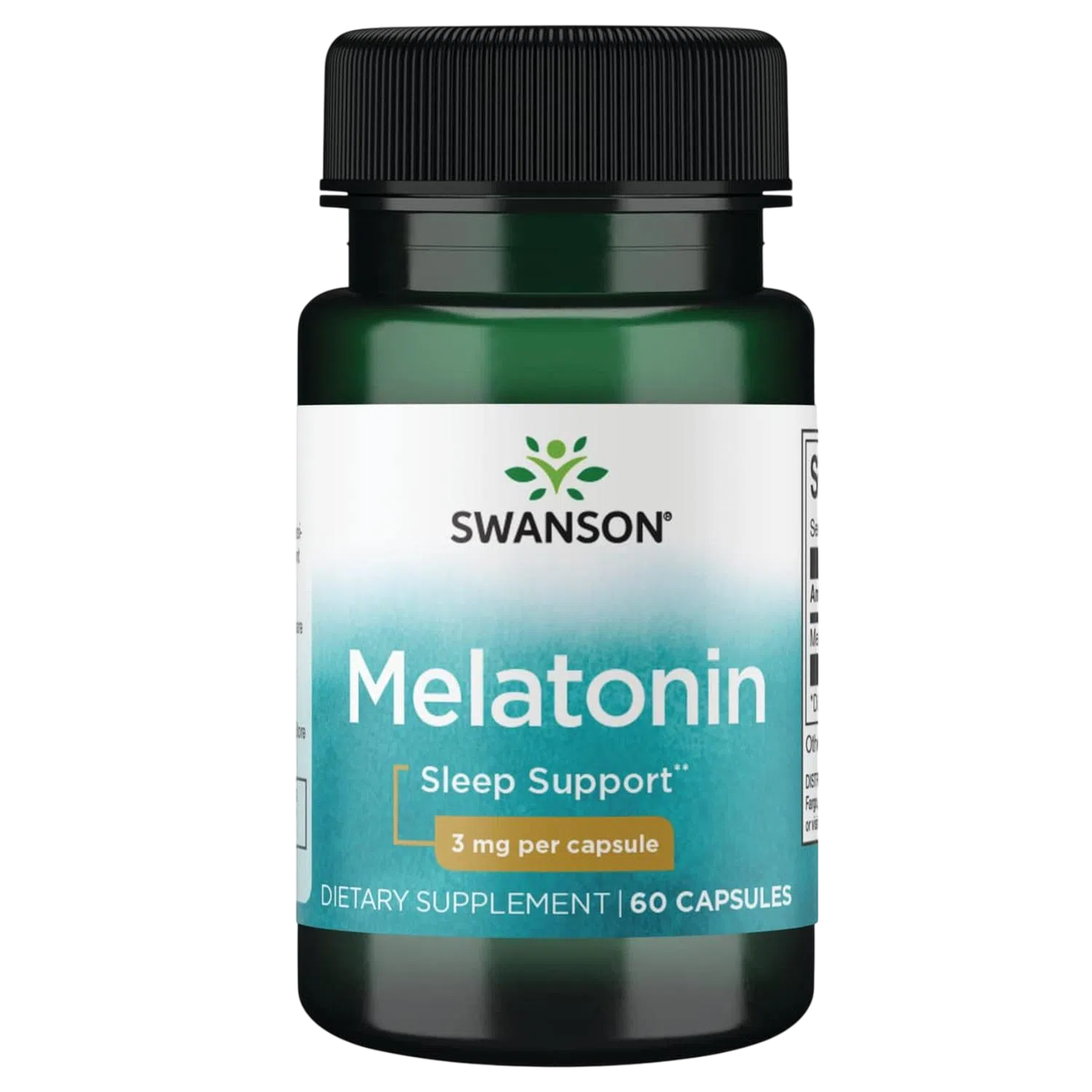 Melatonina 3mg, 60 Capsulas – Swanson-Wellu