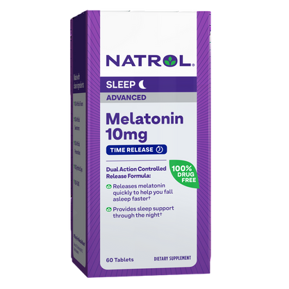 Melatonina Liberación prolongada 10mg, 60 tabletas – Natrol