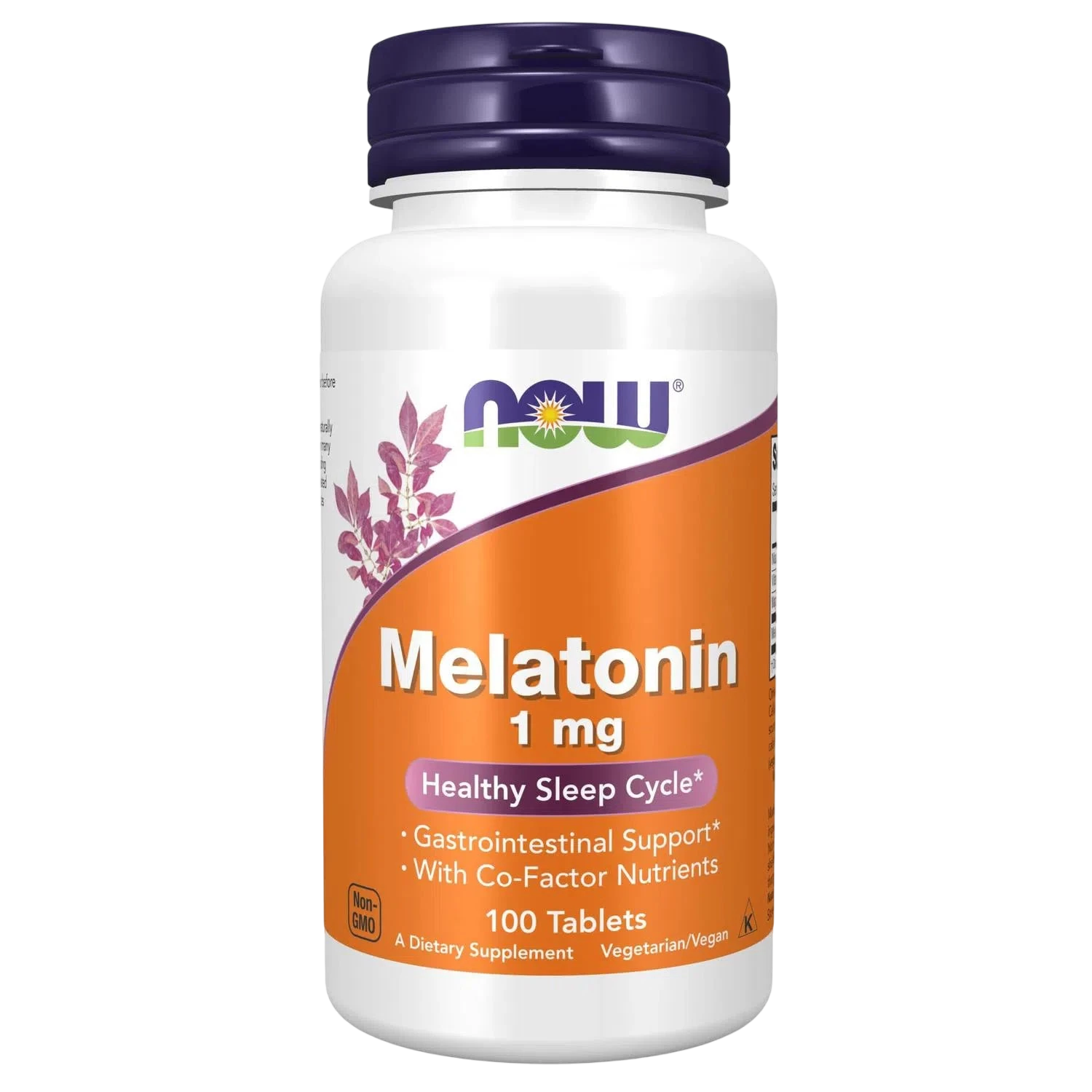 Melatonina de 1 mg, 100 Tabletas – NOW Foods-Wellu