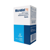 Microbiot Fit Probiótico 180mg, 30 cápsulas (Bifidobacterium + Lactoba ...