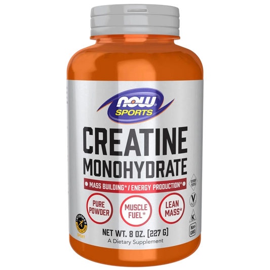 Monohidrato de creatina en polvo, 8 oz. – NOW Foods-Wellu