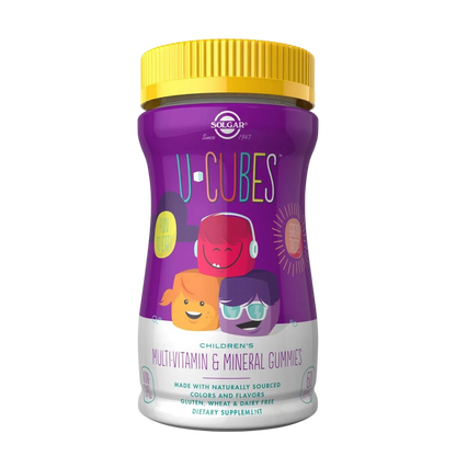 Multivitaminas y Minerales oara niños, 60 Gomitas – Solgar-Wellu