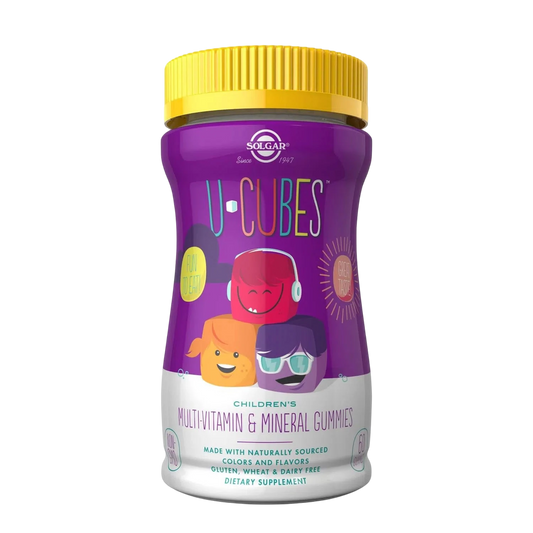 Multivitaminas y Minerales oara niños, 60 Gomitas – Solgar-Wellu