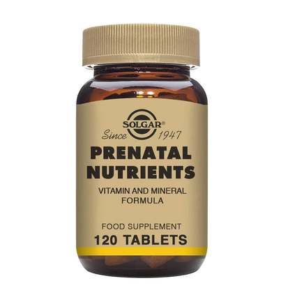 Multivitamínico Prenatal, 120 Tabs – Solgar-Wellu