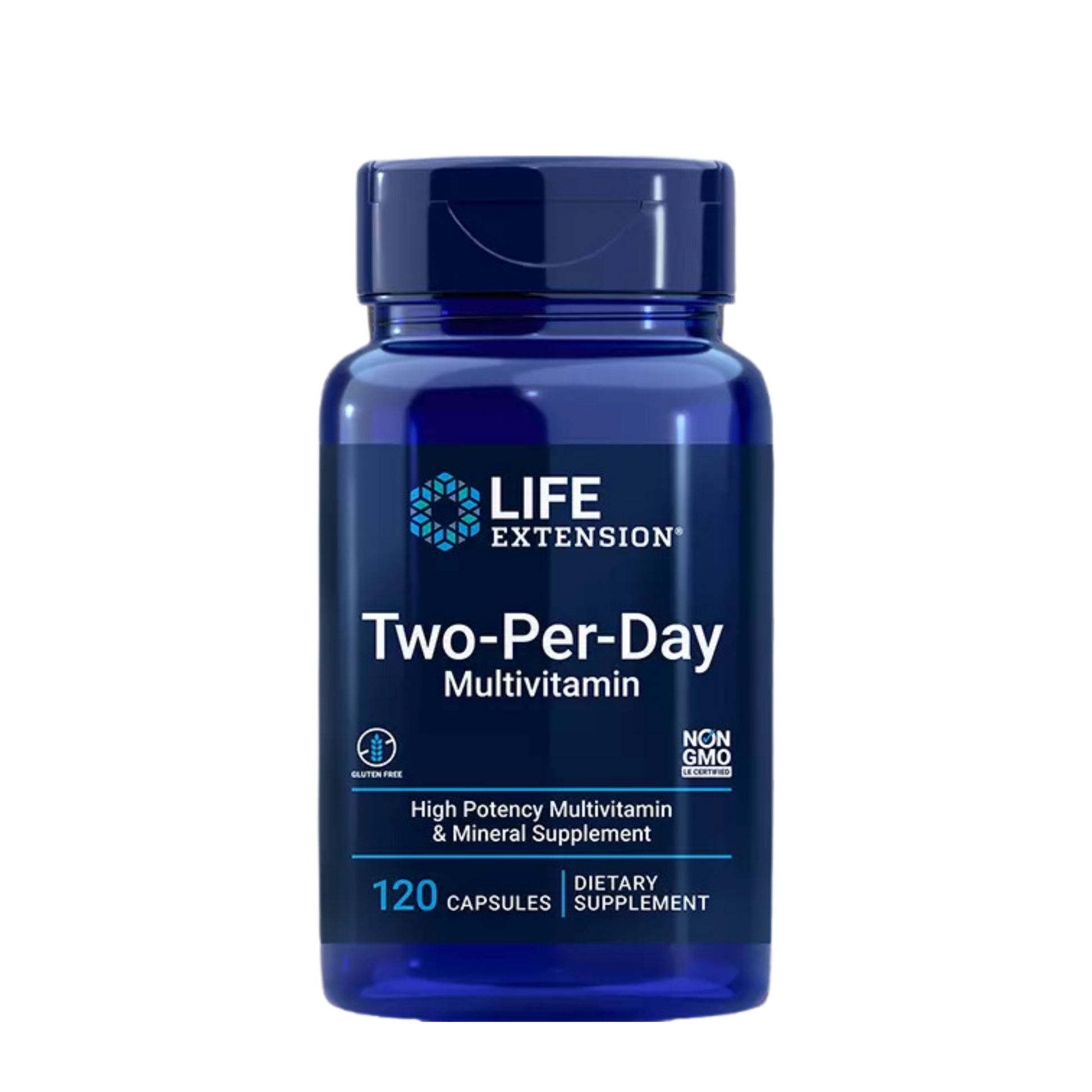 Multivitamínico Two-Per-Day, 120 Tabletas – Life Extension-Wellu