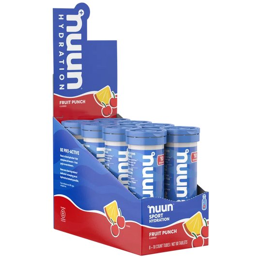 Nuun Sport Hydration Fruit Punch, 55gr c/8 pz-Wellu