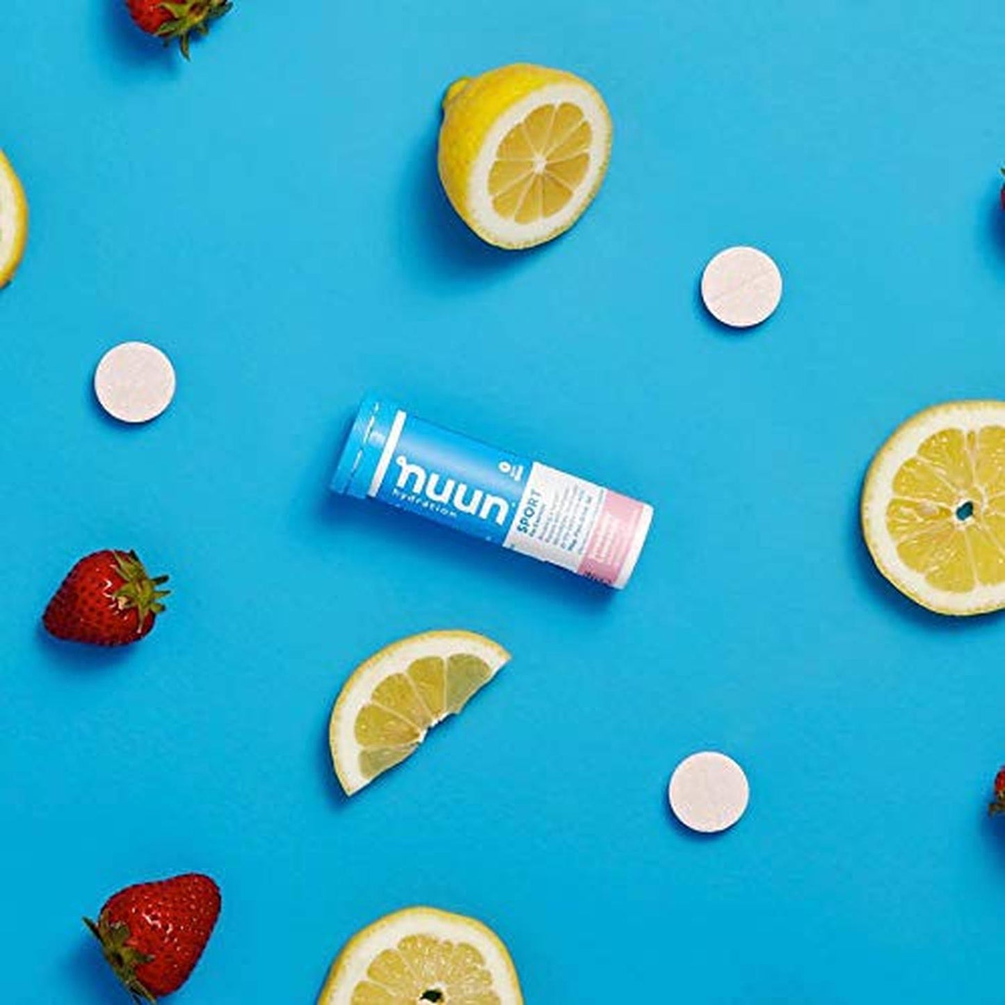 Nuun Sport Hydration Strawberry Lemonade, 55gr (1 pza)-Wellu