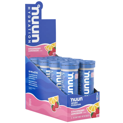 Nuun Sport Hydration Strawberry Lemonade, 55gr c/8 pz-Wellu