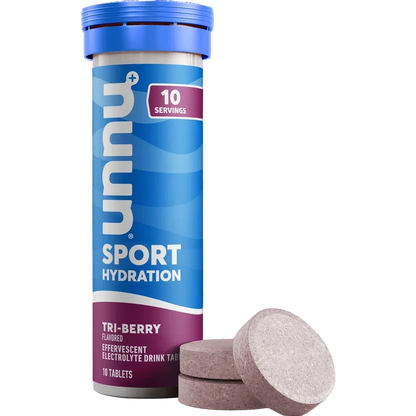 Nuun Sport Hydration Tri-Berry, 55gr (1 pza)-Wellu