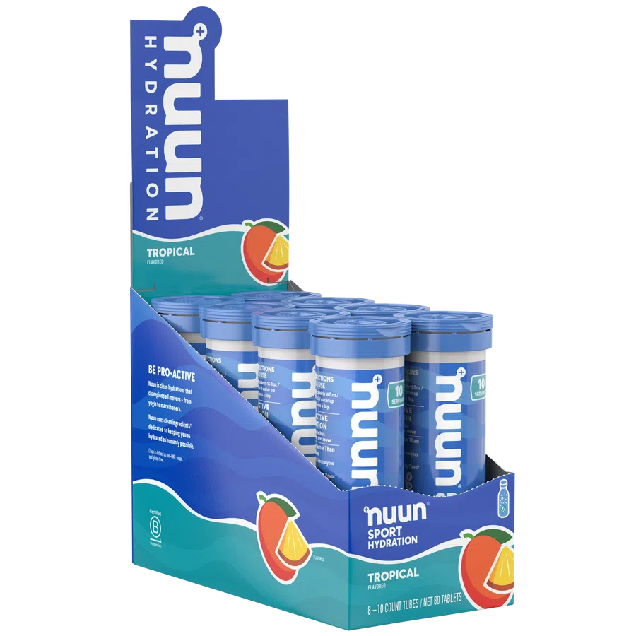 Nuun Sport Hydration Tropical, 55gr c/8 pz-Wellu