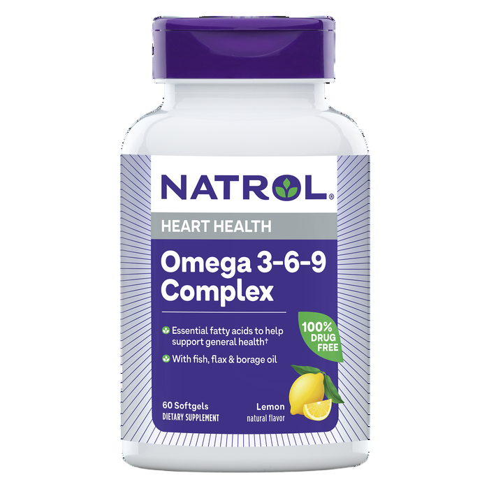 Omega 3–6–9 Complex 90 sofgels – Natrol