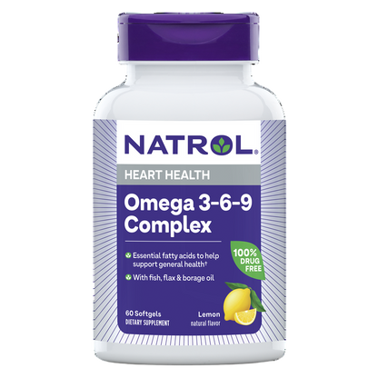 Omega 3–6–9 Complex 90 sofgels – Natrol