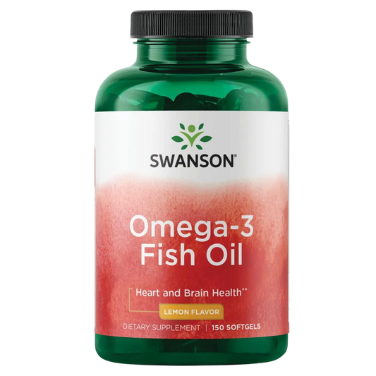 Omega-3 Aceite de Pescado, 150 Softgels – Swanson-Wellu