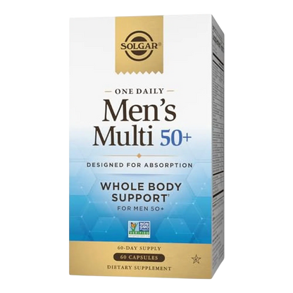 One Daily Multi 50+ Hombre Multivitamínico, 60 Caps – Solgar-Wellu