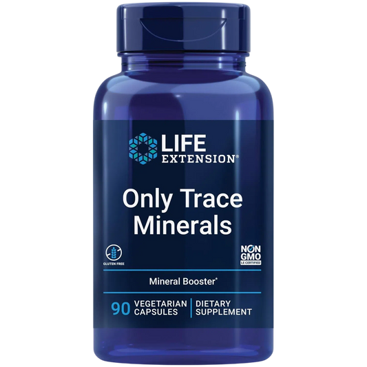 Only Trace Minerals, 90 cápsulas – Life Extension-Wellu