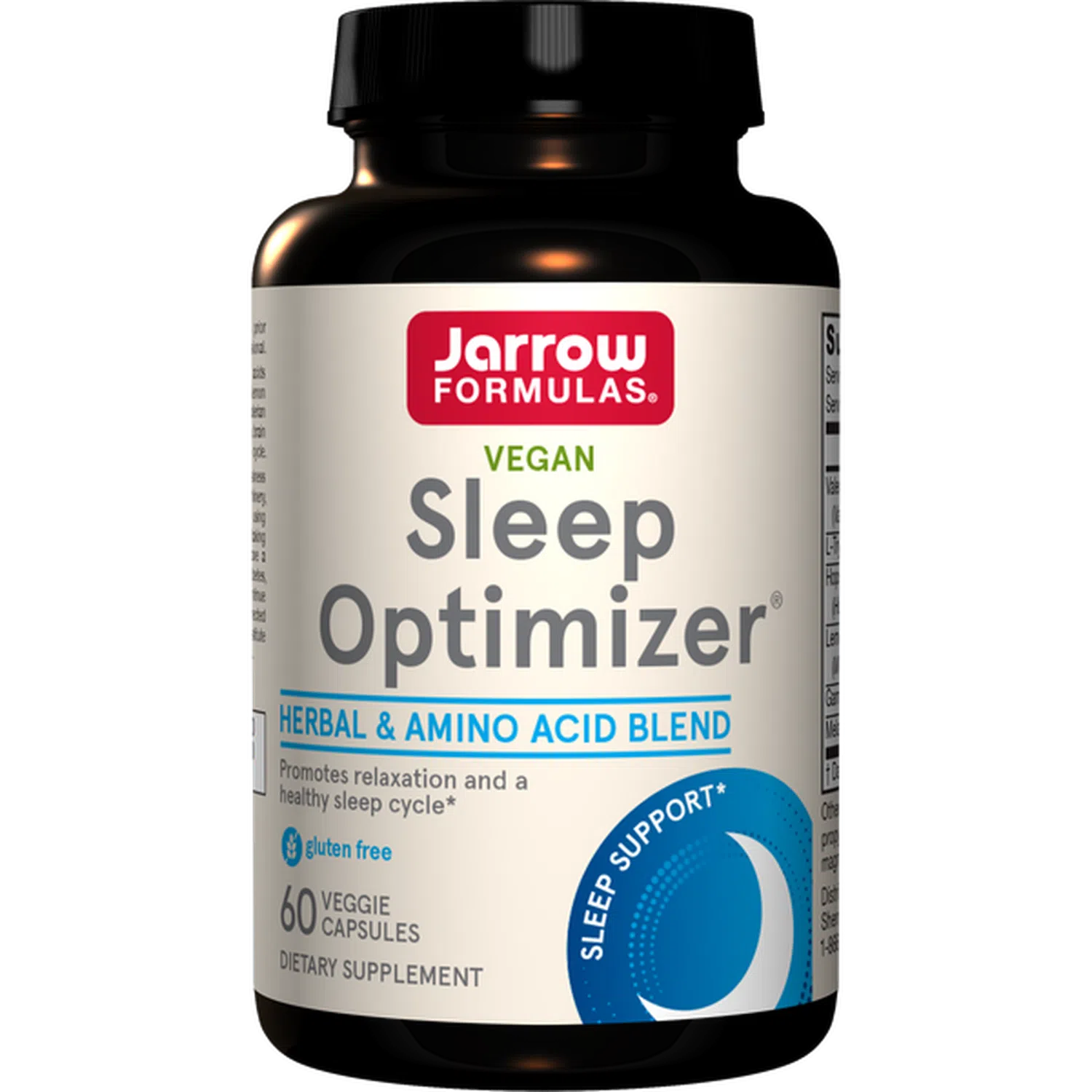 Optimizador Vegano del Sueño, 60 Vcaps – Jarrow Formulas-Wellu