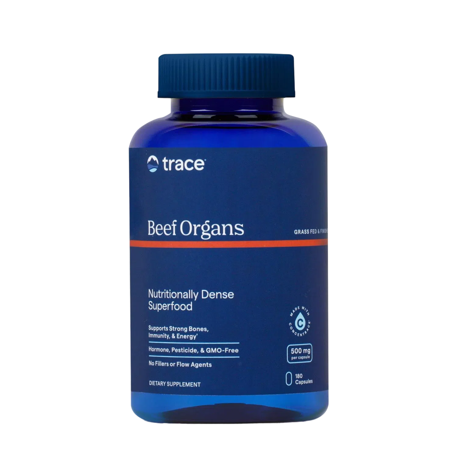 Órganos de Res Grass-Fed, 180 Caps – Trace Minerals-Wellu