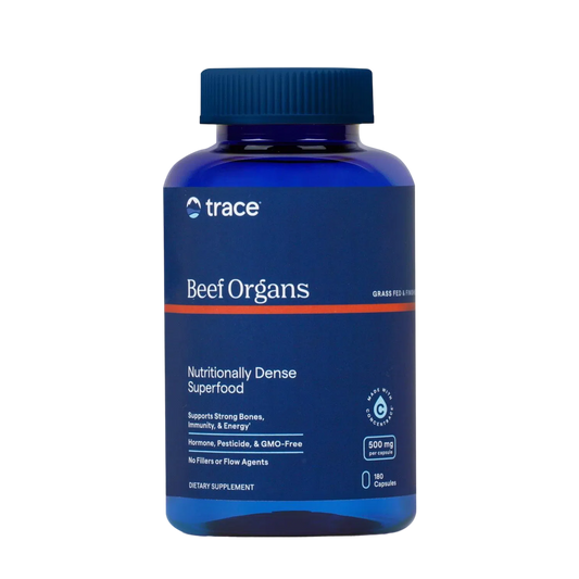 Órganos de Res Grass-Fed, 180 Caps – Trace Minerals-Wellu