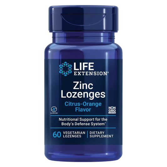 Pastillas de Zinc, 60 Cap – Life Extension-Wellu