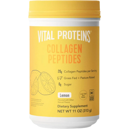 Péptidos de Colágeno 20g Limón, 313g (11 oz) – Vital Proteins-Wellu