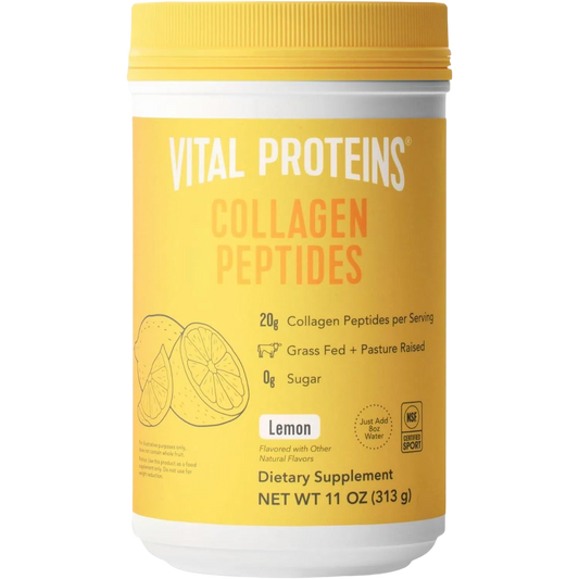 Péptidos de Colágeno 20g Limón, 313g (11 oz) – Vital Proteins-Wellu