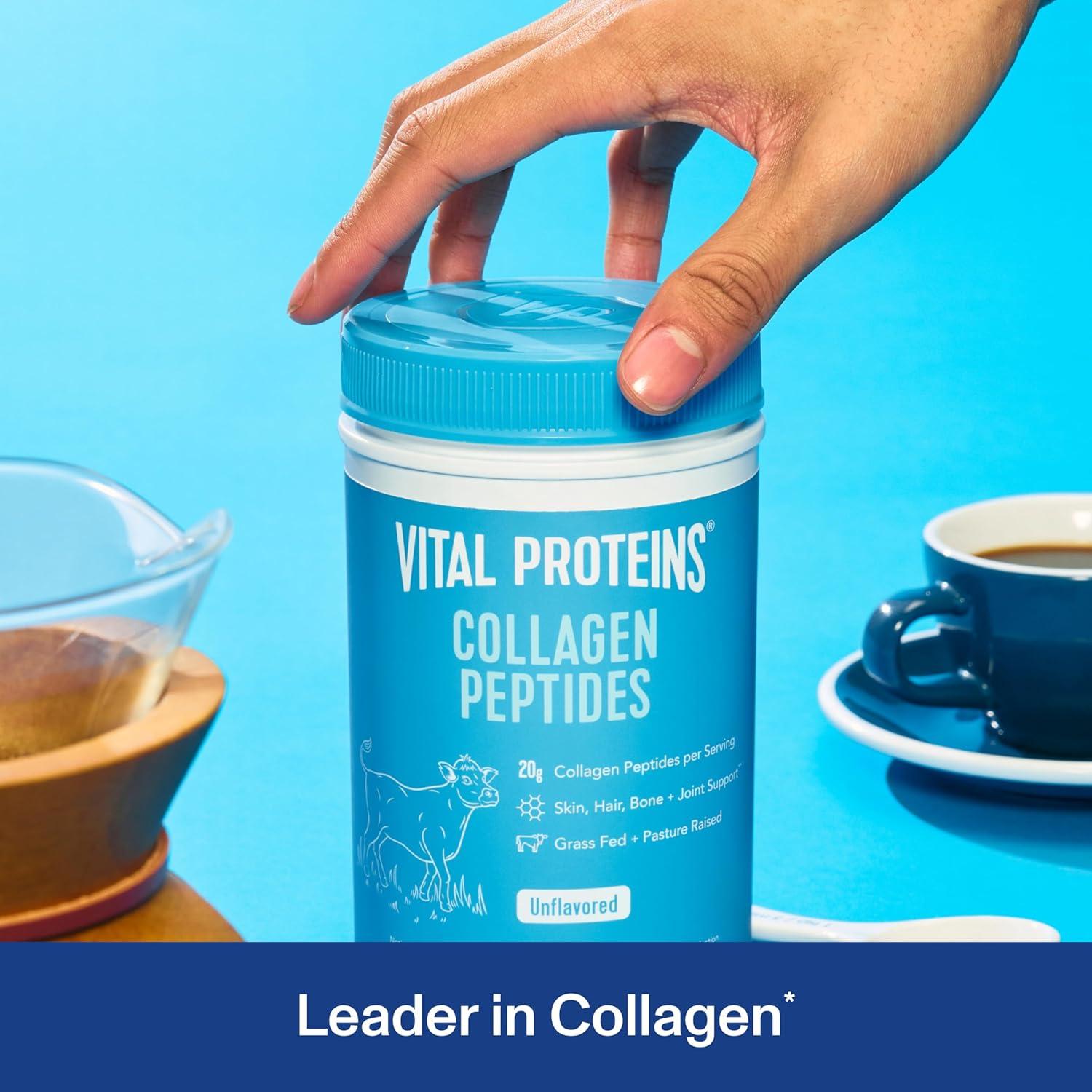 Péptidos de Colágeno 20g Sin Sabor, 284g (10 oz) – Vital Proteins-Wellu