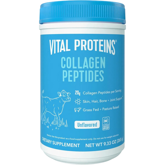 Péptidos de Colágeno 20g Sin Sabor, 284g (10 oz) – Vital Proteins-Wellu