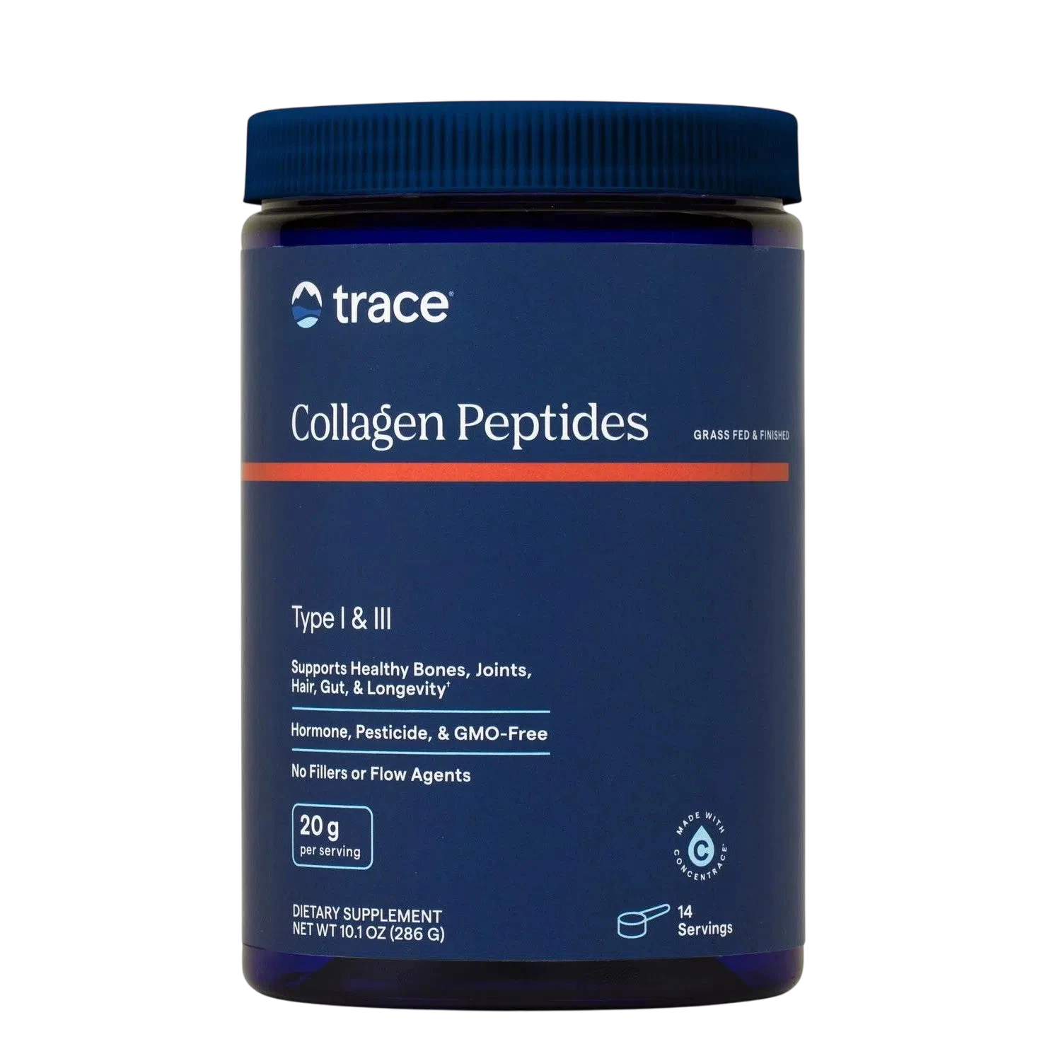 Péptidos de Colágeno, 286gr (10.1 oz) – Trace Minerals-Wellu