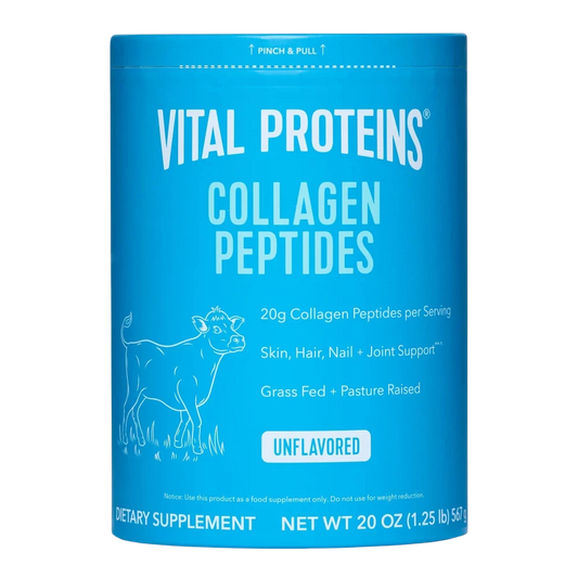 Péptidos de Colágeno Tipo I & III, 567g Sabor Natural – Vital Proteins