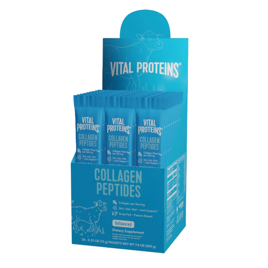 Péptidos de colágeno 10g Sin sabor, 20 sobres 100g – Vital Proteins-Wellu