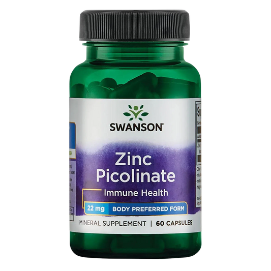 Picolinato de Zinc, 60 Caps – Swanson-Wellu