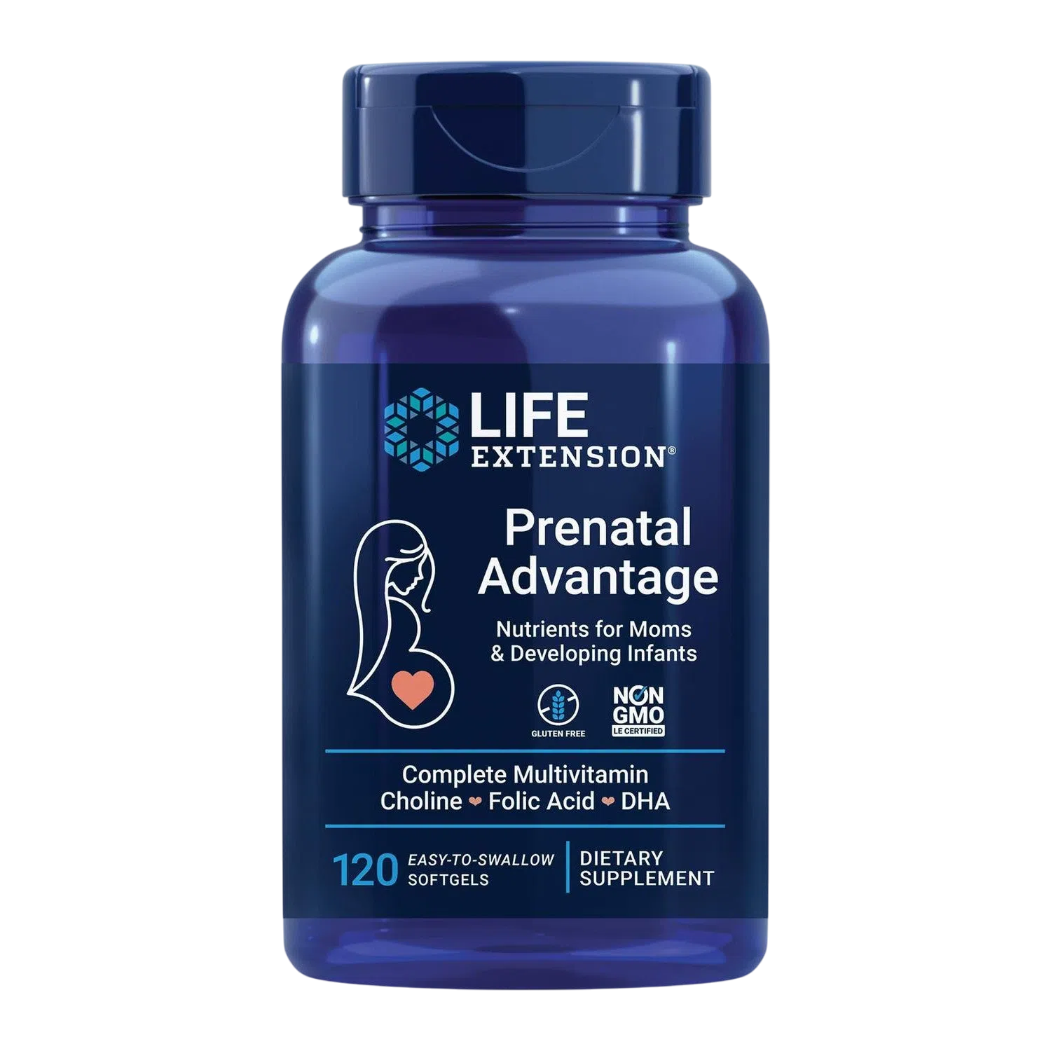 Prenatal, 120 Softcaps – Life Extension-Wellu