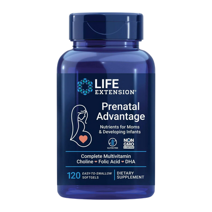 Prenatal, 120 Softcaps – Life Extension-Wellu