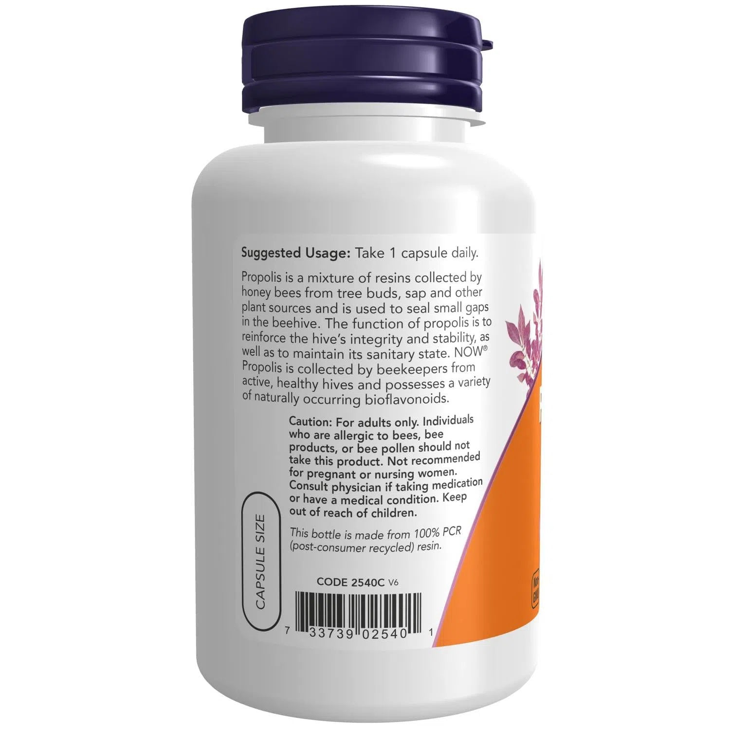 Propóleo 1500 , 100 Capsules – NOW Foods-Wellu